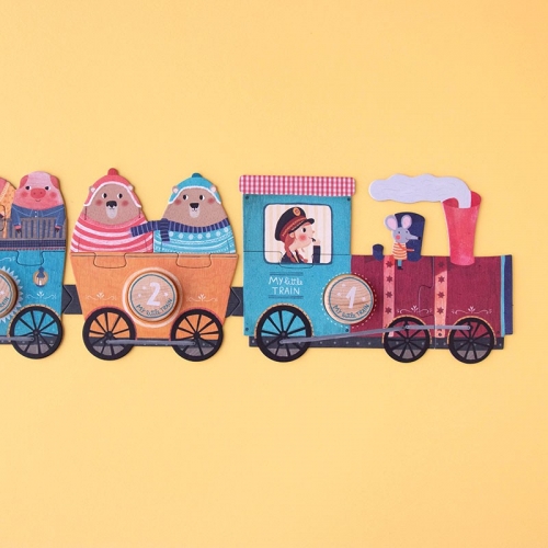 Puzzel 'my little train'